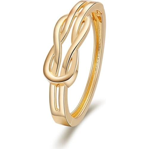 ORNAPEADIA Hot Selling Fashion Popular Bracelet for Women Classic Simple Hollow Ladies Gold Plated Bracelet Wholesale Bangles