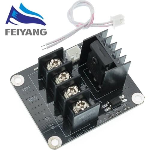 New 3D printer Hot Bed MOSFET Power Expansion Board / Heat bed Power Module For Anet A8 A6 A2 Compate Black Ramps 1.4