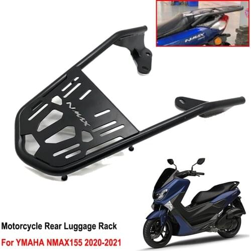 New Motorcycle Rear Luggage Rack Cargo Holder Shelf Bracket Rear Armrest Trunk Stand For Yamaha N-MAX NMAX 155 NMAX155 2020 2021