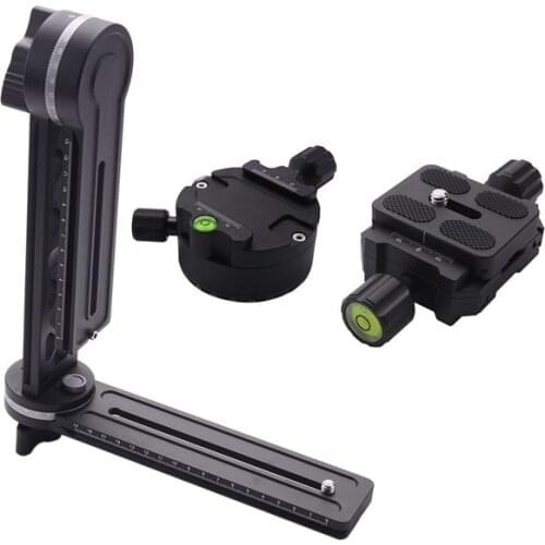 HOT-720Pro-2 360 Degree High Coverage Panoramic Tripod Head With Extended Qr Plate And Nodal Slide Rail For Digital Camera