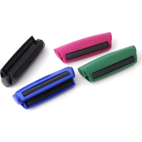 Portable Cigarette Making Rolling Machine 78mm 110mm Random Color Rolling Paper Cigarette Accessories Cigarette Tobacco Roller