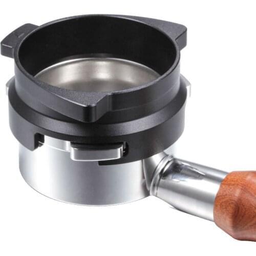 54mm Stainless Steel Intelligent Dosing Ring Brewing Bowl Coffee Powder For Espresso Barista Funnel Portafilter Coffee Filter