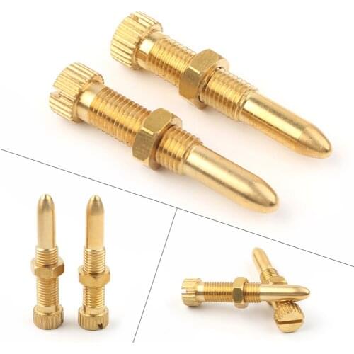 2Pcs Motorcycle Idle Adjuster Screw For Yamaha Banshee YFZ350 / Blaster 200 YFS200 1988-2006