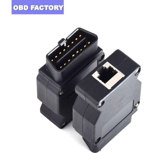 OBD2 16Pin For BMW Connector OBD Plug Adapter For BMW Enet Ethernet ESYS iCOM Coding For BMW Car Connector Diagnostic Tool