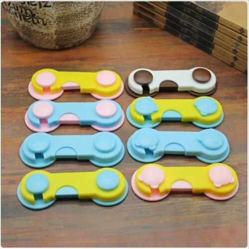 4 Pcs Cabinet Toddler Child Safety Lock Refrigerator Window Closet DropShip Baby Drawer Lock Children Security Protection Locks