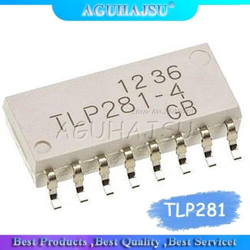5PCS TLP281-4GB SOP16 TLP281-4 SOP TLP281 SOP-16 SMDnew and original IC