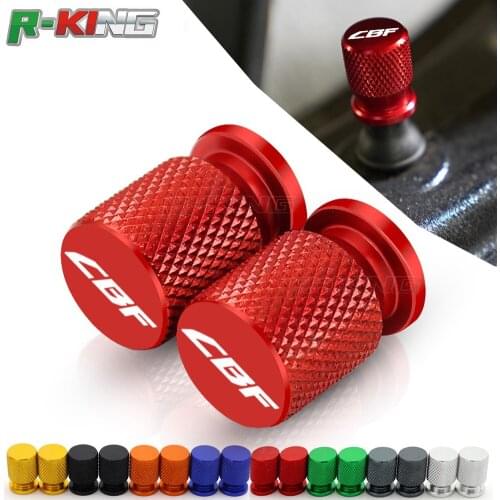 For Honda CBF 125 150 250 500 600 600s cbf1000 Motorcycle Accessorie Wheel Tire Valve Stem Caps CNC Aluminum Airtight Covers