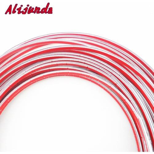 10mmx15m Car Chrome Strip for Hyundai ix35 iX45 iX25 i20 i30 Sonata,Verna,Solaris,Elantra,Accent,Veracruz,Mistra,Tucson,Santa Fe
