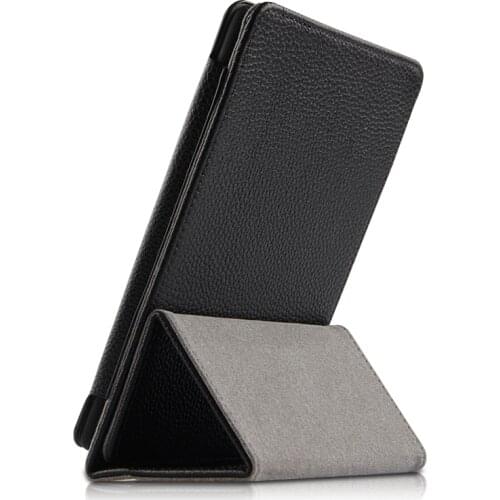 Genuine Real Leather Flip Stand Magnetic Smart Cover Funda Case For Amazon Kindle Paperwhite 2018 Paperwhite 4 10th Generation