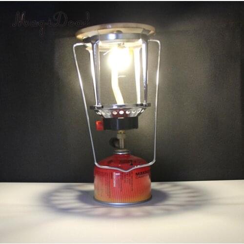 Lantern Camping Gas Lamp Portable Light for Tent Outdoor Hiking Emergency Candle Propane Lantern