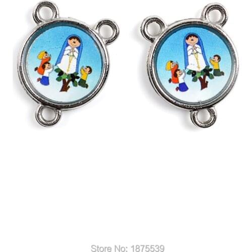 Our Lady of Fatima Carton Rosary Centerpieces for Children