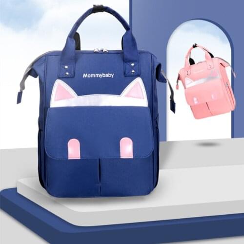 Nappy Backpack Bag Mummy Large Capacity Bag Mom Baby Multi-function Waterproof Outdoor Travel Diaper Nursing Bags For Baby Care