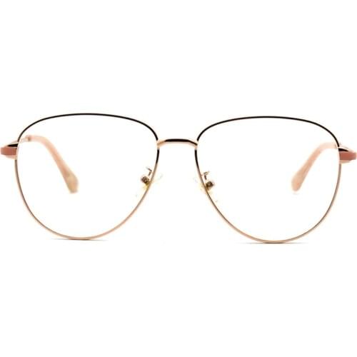 Unisex Blue Light Blocking Computer Glasses Women Fashion Pilot Eyeglasses Frames Anti Eyestrain Radiation Protection Eyewear