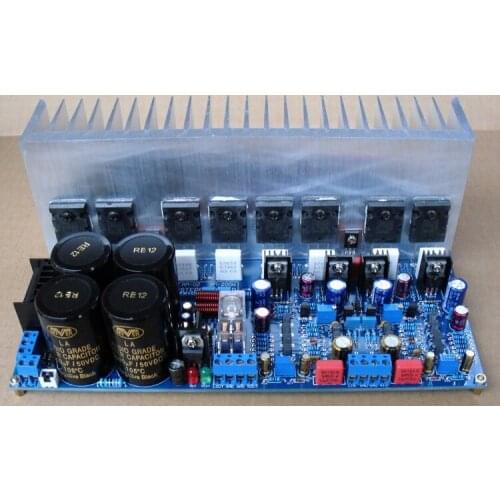 40W + 40W AM200 2SA1943 / 2SA5200 + 2SC2073 / 2SA940 Class A Pure After Power Board