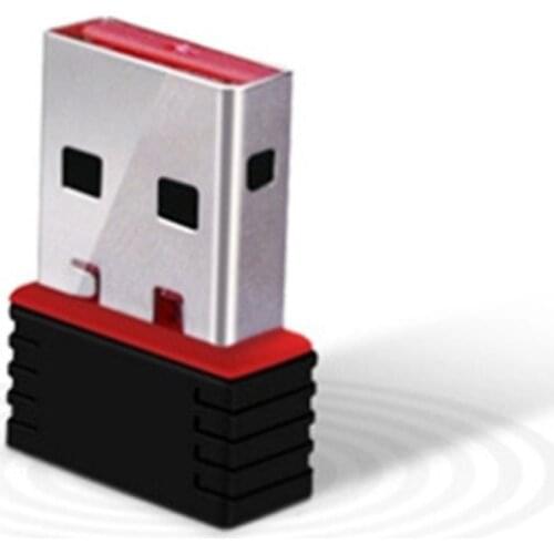 Portable Mini Network Card USB 2.0 WiFi Wireless Adapter Network LAN Card 150Mbps 802.11 ngb RTL8188 MT7601 Adaptor for PC