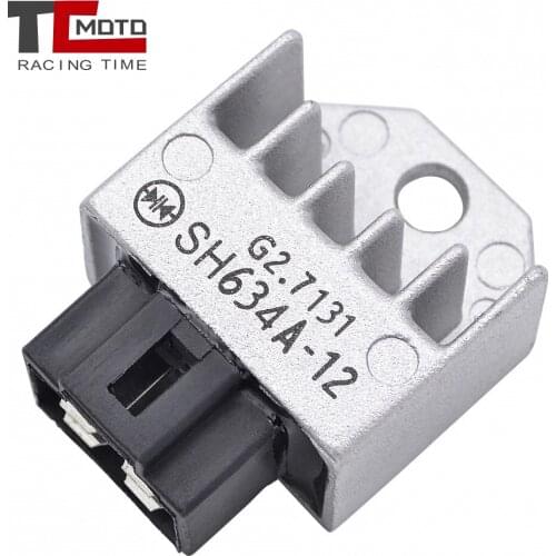 TCMOTO Motorcycle Voltage Rectifier Regulator For Honda CRF150F CRF230F 2003-2017 CT110 NSR50R NSR75R C90 CG125