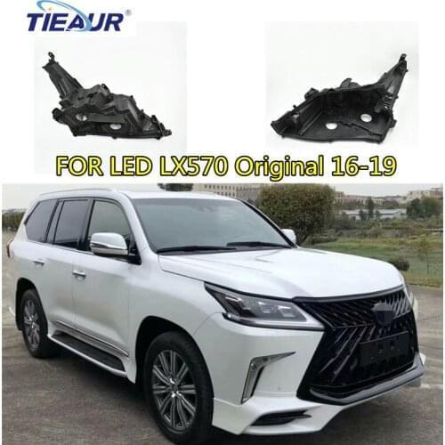 Headlight Rear housing base for LED LX570 2016-2019 Front backing base Replacement DIY