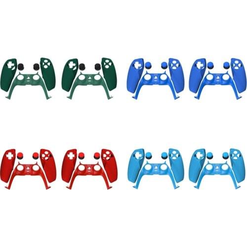 For PS5 Controller Handle Protection Cover for PS5 Controller Panel Replacement Shell Decoration Accessories