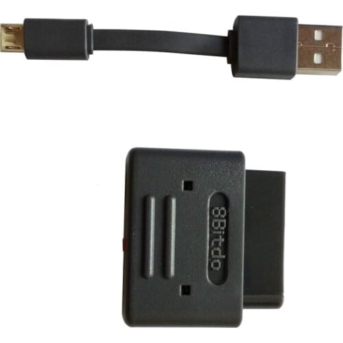 10pcs For 8Bitdo Retro Receiver Wireless Dongle For S N E S/NES30/SFC30/PS3/PS4 game controllers for W-ii U