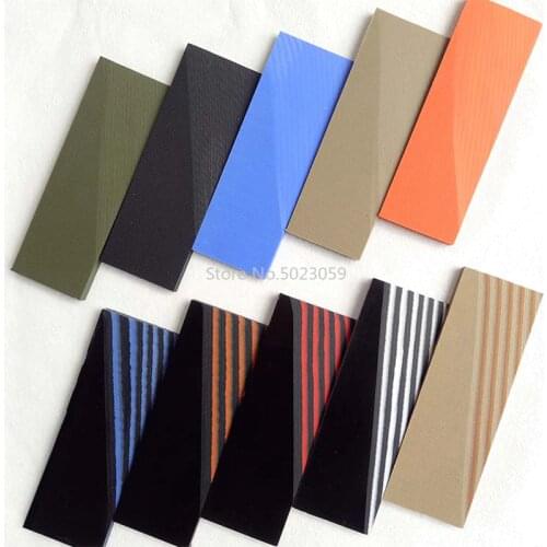 2Pieces DIY Knife handle material G10 shank Patch Space board For DIY Knife handle Craft Supplies