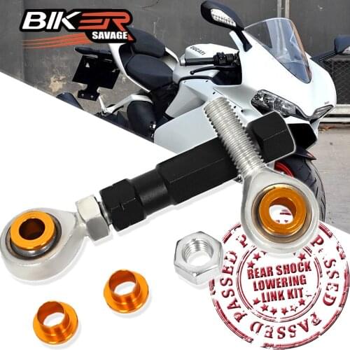 For Ducati Panigale 899 2014 959 Panigale 2018 1199 2013 Motorcycle Accessories Rear Lowering Links Lower Billet Drop Kit