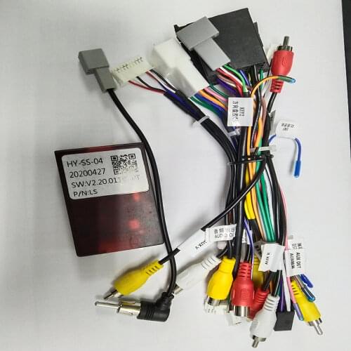 Car Stereo Radio Wire Power Harness Adapter with Canbus Decoder for Toyota Series Prius Camry car JBL original camera Amplifier