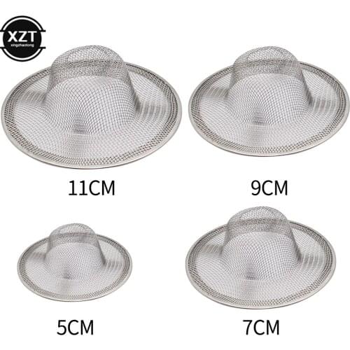 Bathroom Deodorization Type Basin Sink Drain Stainless Steel Kitchen Strainer Stopper Waste Plug Sink Filter Drains 5/7/9/11cm