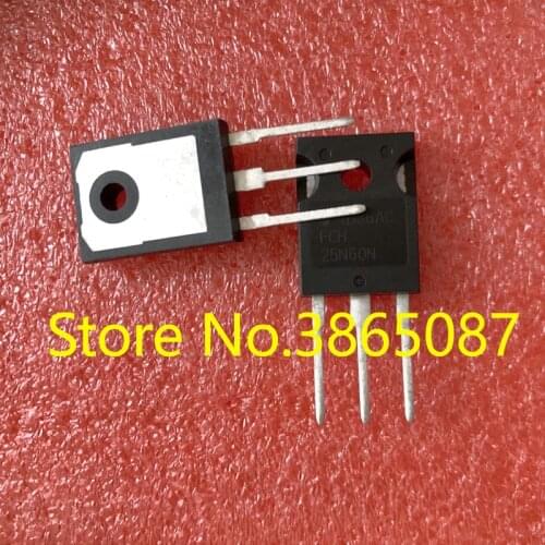 FCH25N60N FCH25N60 25N60N TO-247 POWER MOSFET TRANSISTOR MOS FET TUBE 10PCS/LOT ORIGINAL NEW