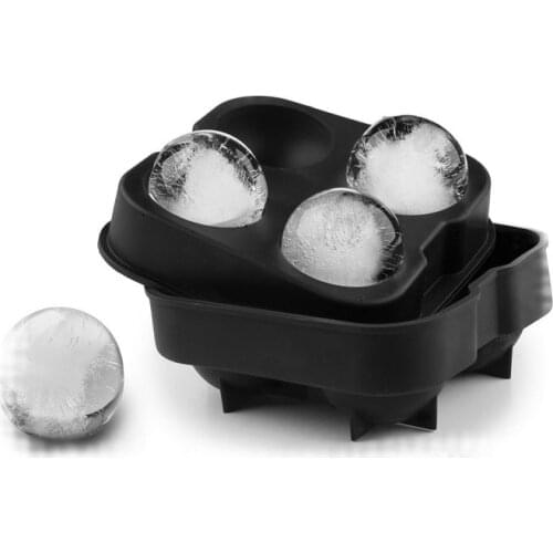 Ice hockey mold whisky ball Ice mould silica gel ice lattice mold creative ball type ice mould