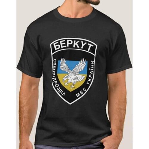 Ukraine Berkut Spetsnaz Special Forces Badge T-Shirt. Summer Cotton O-Neck Short Sleeve Mens T Shirt New S-3XL