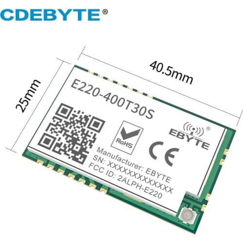 LoRa Module LLCC68 433MHz 470MHz RSSI WOR 30dBm10km Long Range Watchdog CDEBYTE Wireless Transceiver Receiver for Smart Building