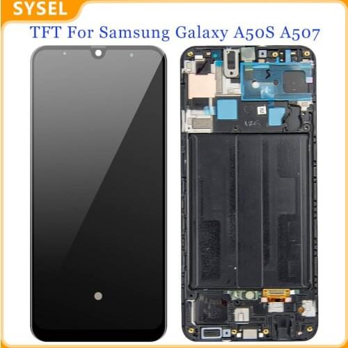 TFT For Samsung Galaxy A50S A507 2019 SM-A50S SM-A507 SM-A507FN/DS A507F/DS Lcd Display Touch Screen Digitizer Assembly +Tools