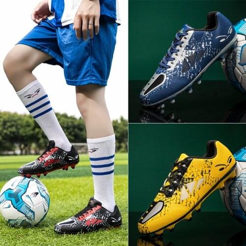 2021 New Childrens Football Shoes , Long Spike Hiking Running Shoes , Fashion Sport Shoes , Sneaker , Size 32-45