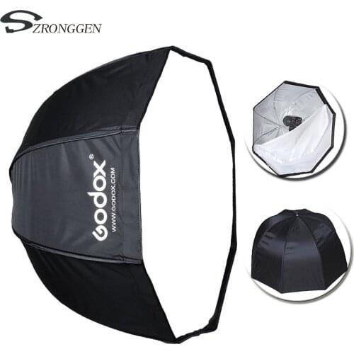 New Godox Octagon Softbox 80cm/31.5" Inch Umbrella Reflector for Flash Speedlight