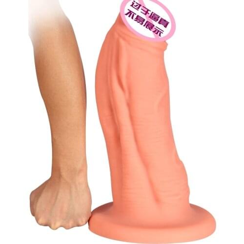 Huge Anal Dildo Realistic Penis Silicone Anal Plug Anal Sex Toys With Suction Cup Big Dick Anus Dilator Female Masturbation 18