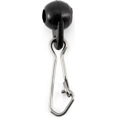 Fishing Line Snap Hook Connector Terminal Tackle Line Rigs 10pcs Fishing Zip Slider Beads Fishing Accessories