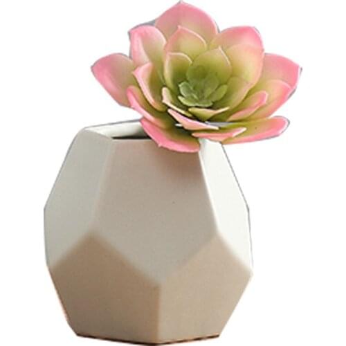 Silicone Mold Flower Vase Nordic Creative Geometric Home Decoration Cement 3d Vase Molds Minimalist Ceramic Modern Moulds PRZY