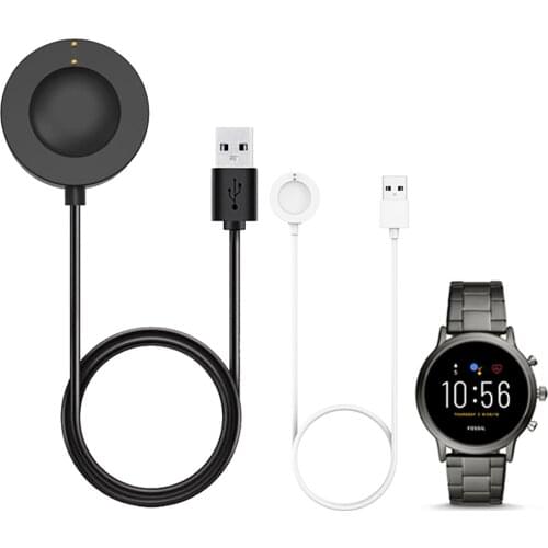 USB Replacement Wireless Charger Cradle Charging Dock Cable For Fossil Gen 4 5 Gen4 Gen5 Smart Watch Power Portable Adapter