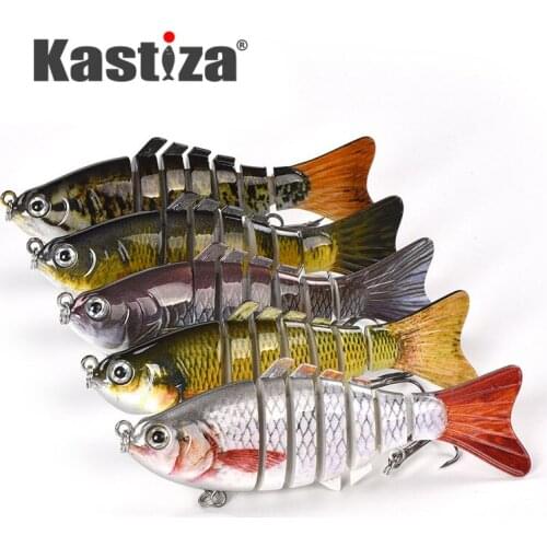 Fishing Lures Jointed Hard bait Swimbait Bass Pike Lure Set Fishing Bait 10cm 15.3g 7 Segments Crankbait Wobblers Fishing tackle