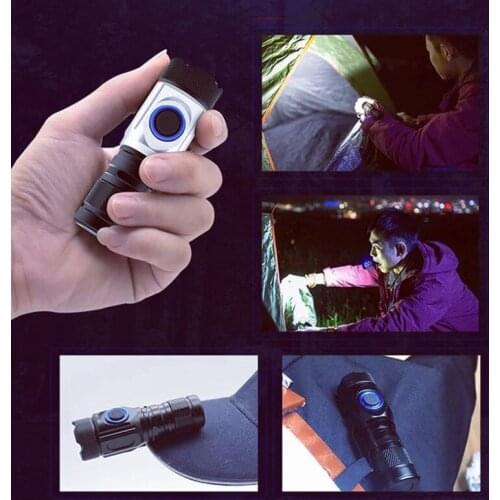 Quad-core LED Flashlight High Lumens Super Bright Lamp Bead Tactical Torch Waterproof Zoomable Camping Portable Lantern Latarka