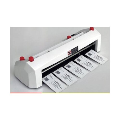 Automatic cutting machine name card heavy trimming electric name card cut badge