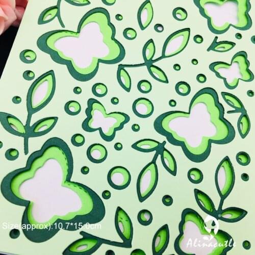 Die Cut Metal Cutting Dies Layering Butterfly Scrapbooking Album Papercraft Handmade Card Stencil Cutter Punch Die Alinacutle