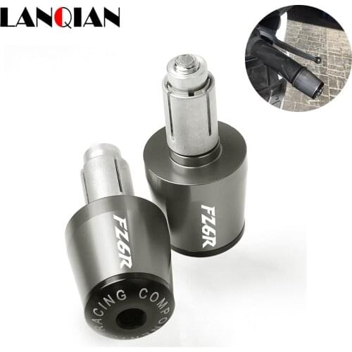 1 Pair Motorcycle Grips End Plug Slider Motorbike Hand Bar Ends For Yamaha FZ6R FZ 6R FZ6 R 2009 2010 2011 2012 - 2016 2017