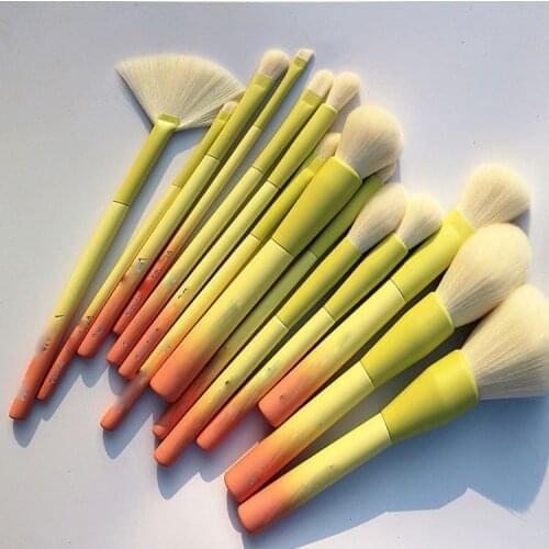 14pcs Makeup Brushes Set Cosmetic Powder Foundation Eyeshadow Eyeliner Brush Kits Make Up Brush Tool