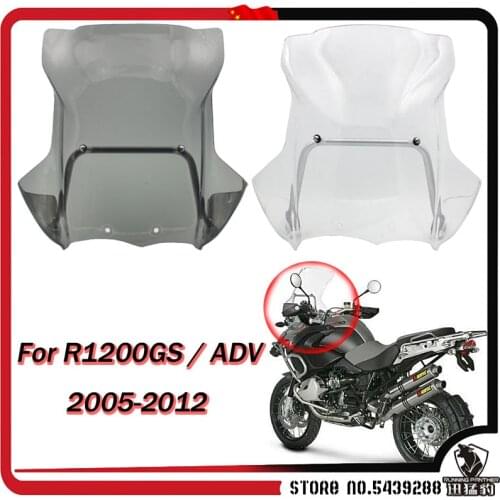 2 colour R1200GS ADV Windshield WindScreen w/ Mount Support Bracket+Windshield Side For BMW R 1200 GS Adventure 2005-2012 2011