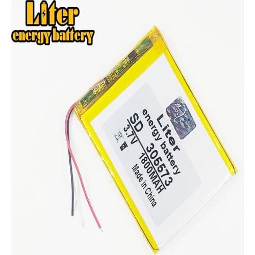 3 line Liter energy battery 305573 3.7V 1800mah 305570 305575 PLIB Lithium ion/polymer lithium-ion batteries in