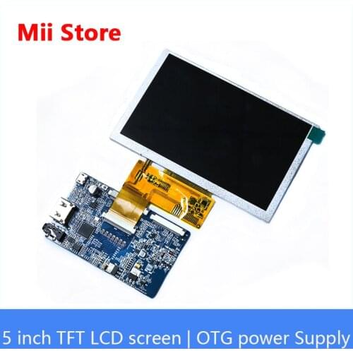 Orange Pi 5 inch TFT LCD Screen for H3 chip Orange Pi Boards, Support OTG power supply