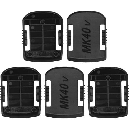 5 PCS Battery Mount Replacement for Festool 18V Lithium Battery Wall Clip Belt-Type Battery Organizer Holder Wall Mount Display