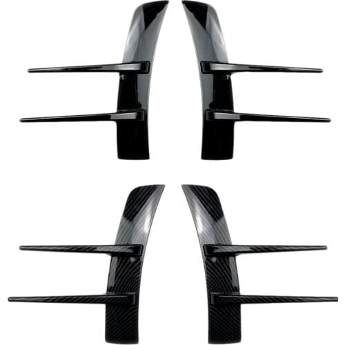 Car Carbon Fiber Front Bumper Spoiler Flank Wind Knife for Mercedes Benz a Class A180 A200 A220 W177