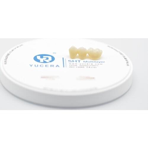 CAD/CAM In Preshaded For Block Cerec For Cube Zirconia Block Dentistry In SHT Zirconia Block